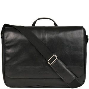 Pelle Italian leather briefcase